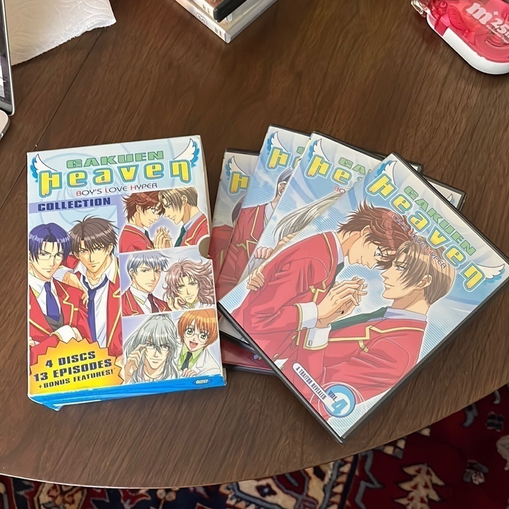 Gakuen HEAVEN Boy's Love Hyper 4 disc DVDs collection set - 13 episodes total